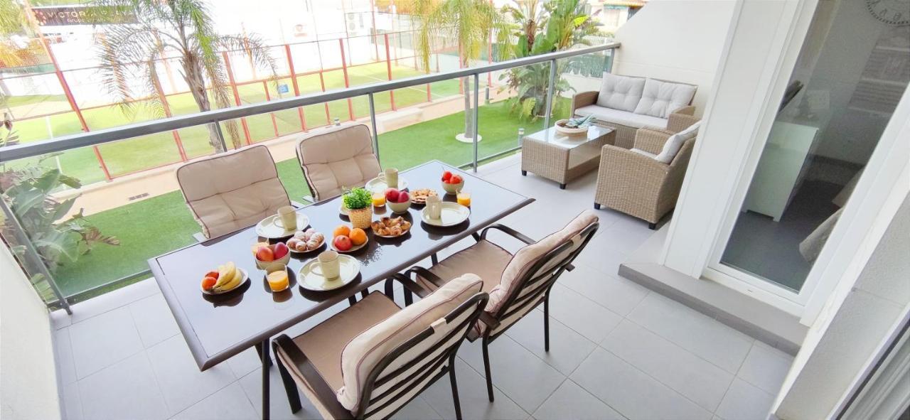 Apartamento Victoria Playa By Denia Costa Luaran gambar